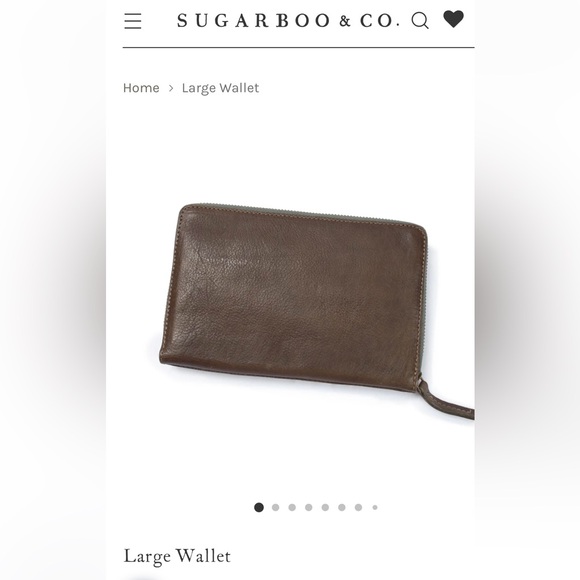 Leather Sugarboo & Co wallet - Picture 1 of 7